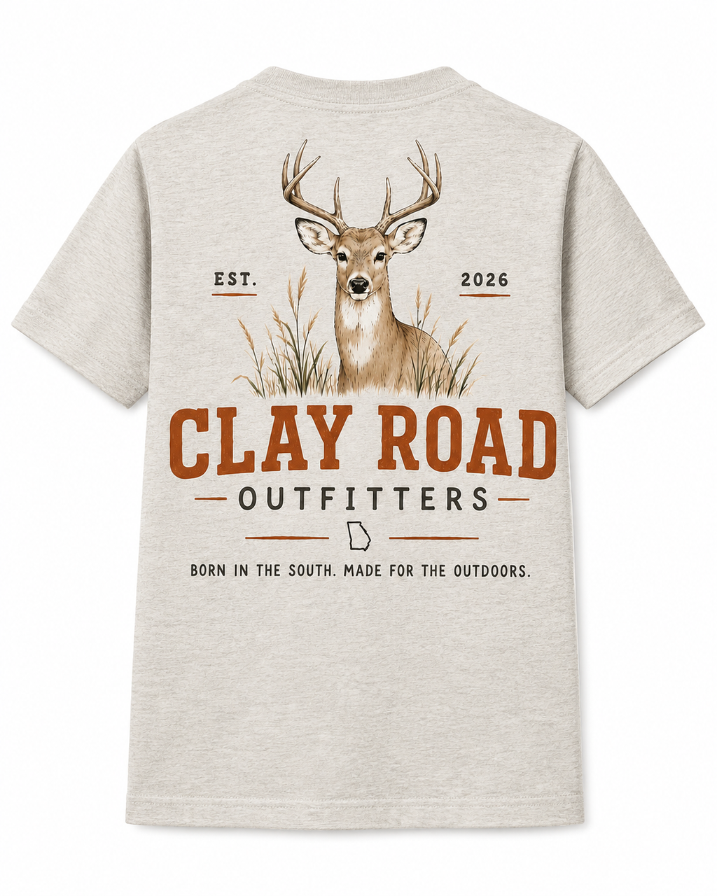 Clay Road Young Buck tee