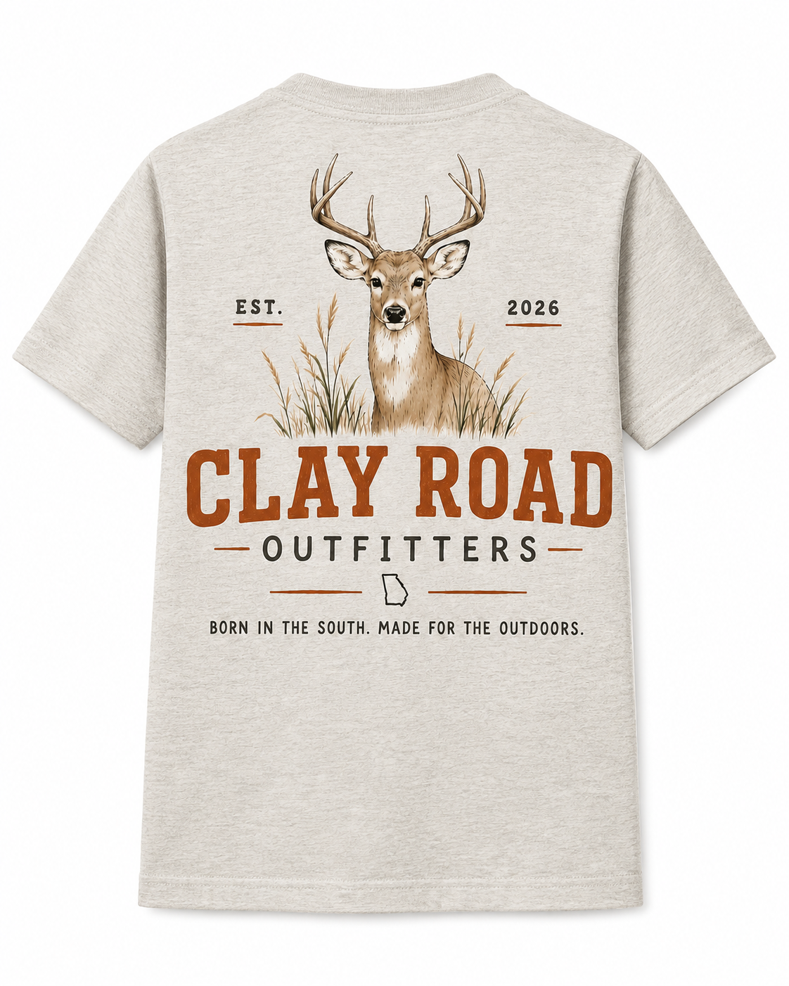 Clay Road Young Buck tee