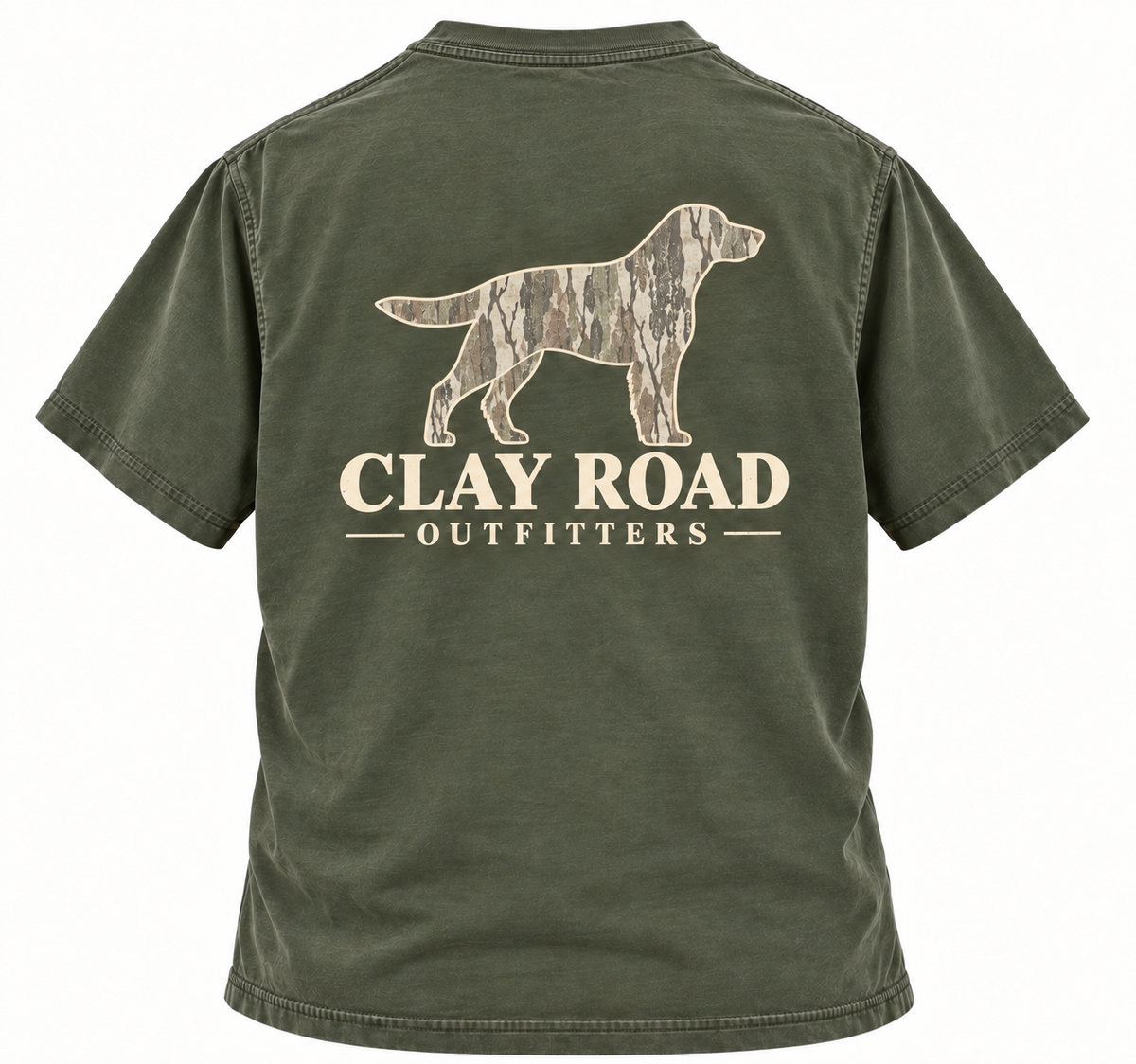 Clay Road Camo Retriever Tee