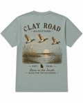 Clay Road Flying Mallards Tee