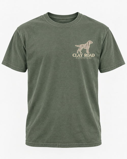 Clay Road Camo Retriever Tee
