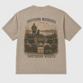 Clay Road Outfitters Southern Mornings & Southern Nights Tee – Sandstone