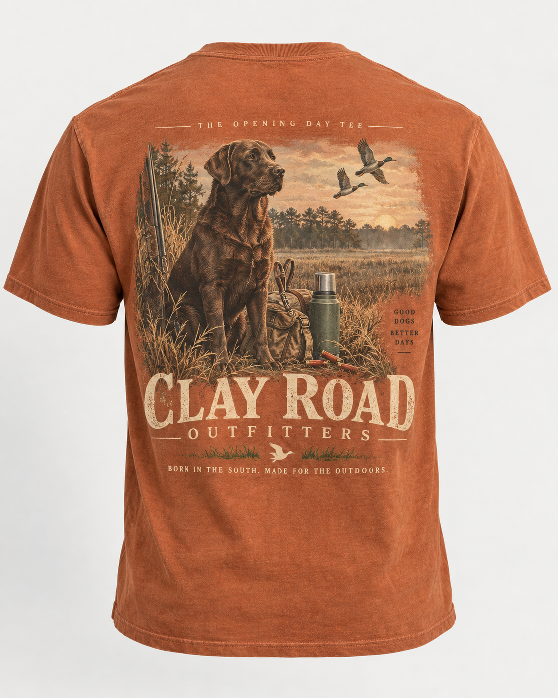 Clay Road Duck Dog Tee