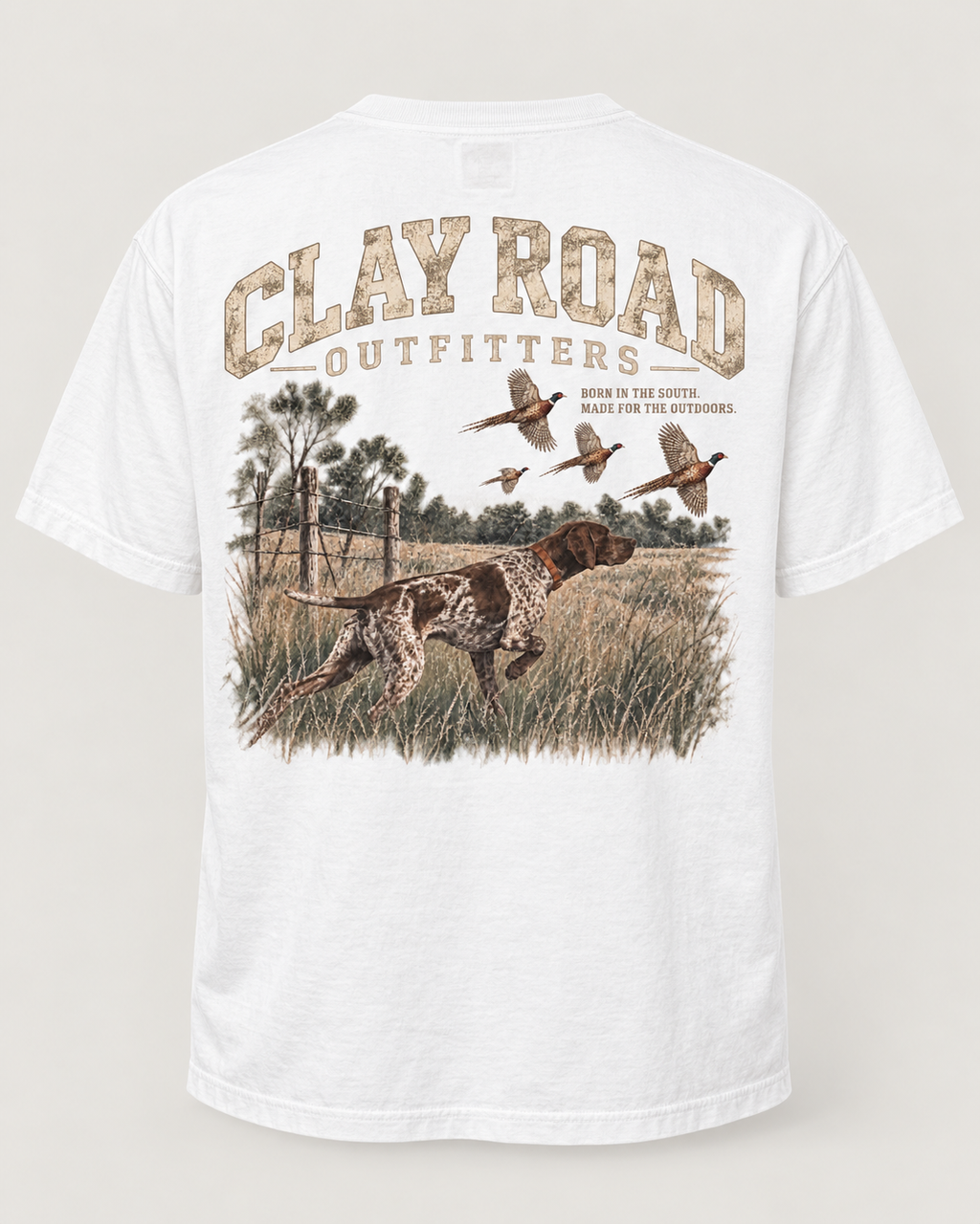 Clay Road Field Point Tee