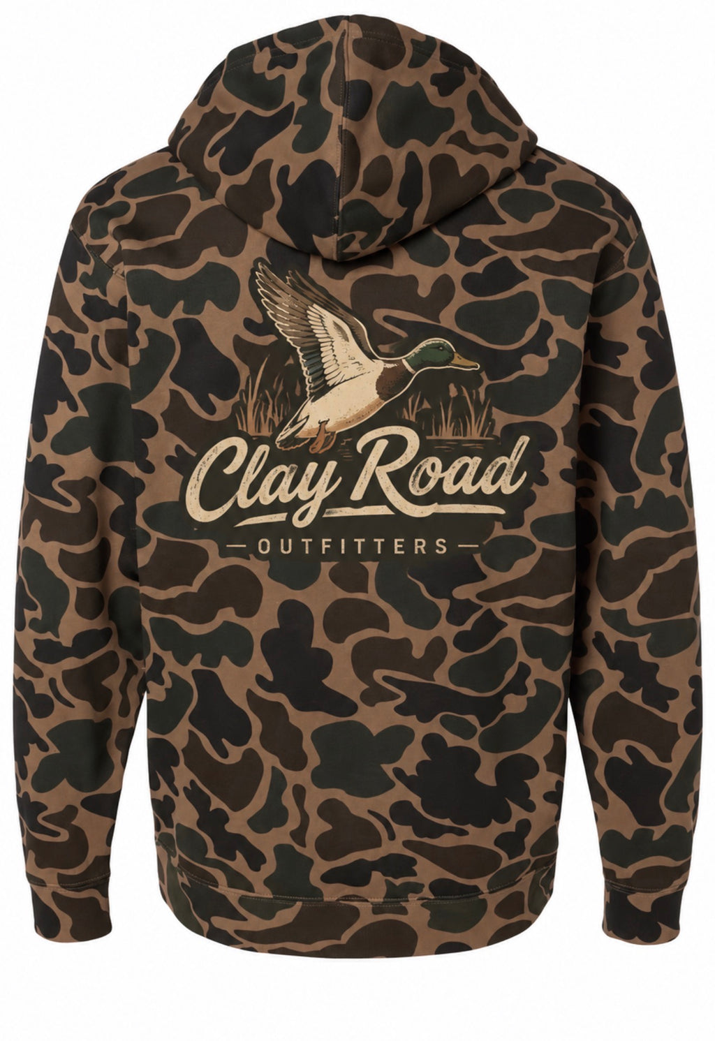 Old School Camo Hoodie – Clay Road Outfitters