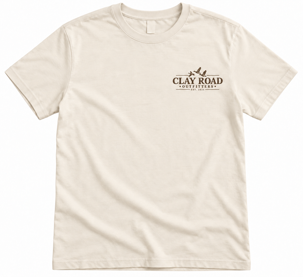 Clay Road Outfitters Bird Dog Tee – Retriever & Pointer Graphic T-Shirt