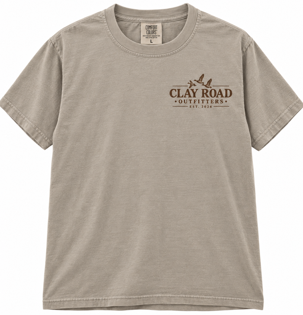 Clay Road Outfitters Southern Mornings, Southern Nights Tee – Duck Hunting Graphic T-Shirt