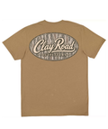 Clay Road Camo Logo Tee